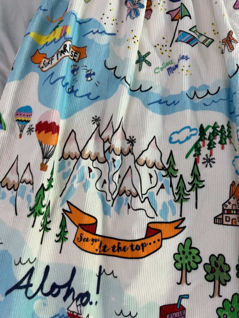 Mira Mikati Colorful Skirt Hippie Festival Euro 40 / US 8 10 Medium RARE $1000 - Picture 15 of 16